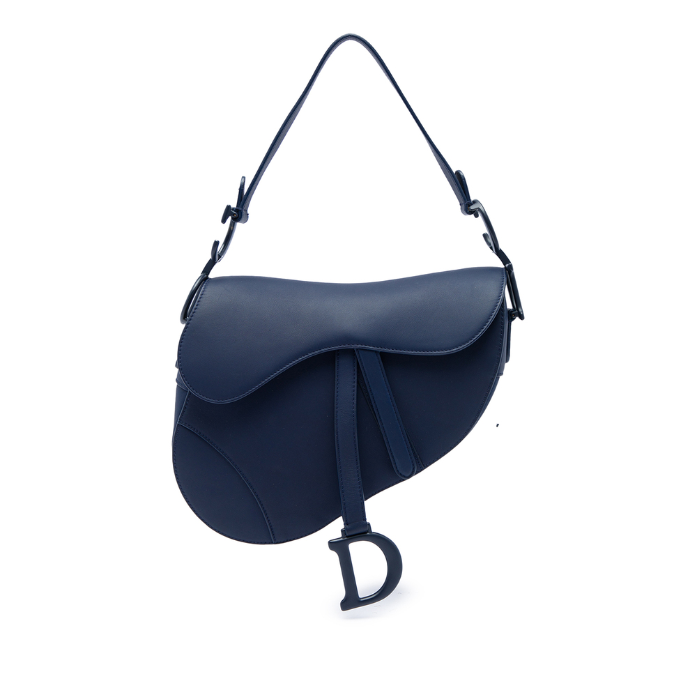 Pre-Loved Dior Ultra Matte Calfskin Saddle Bag